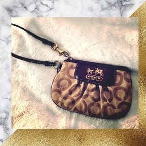 Coach wristlet